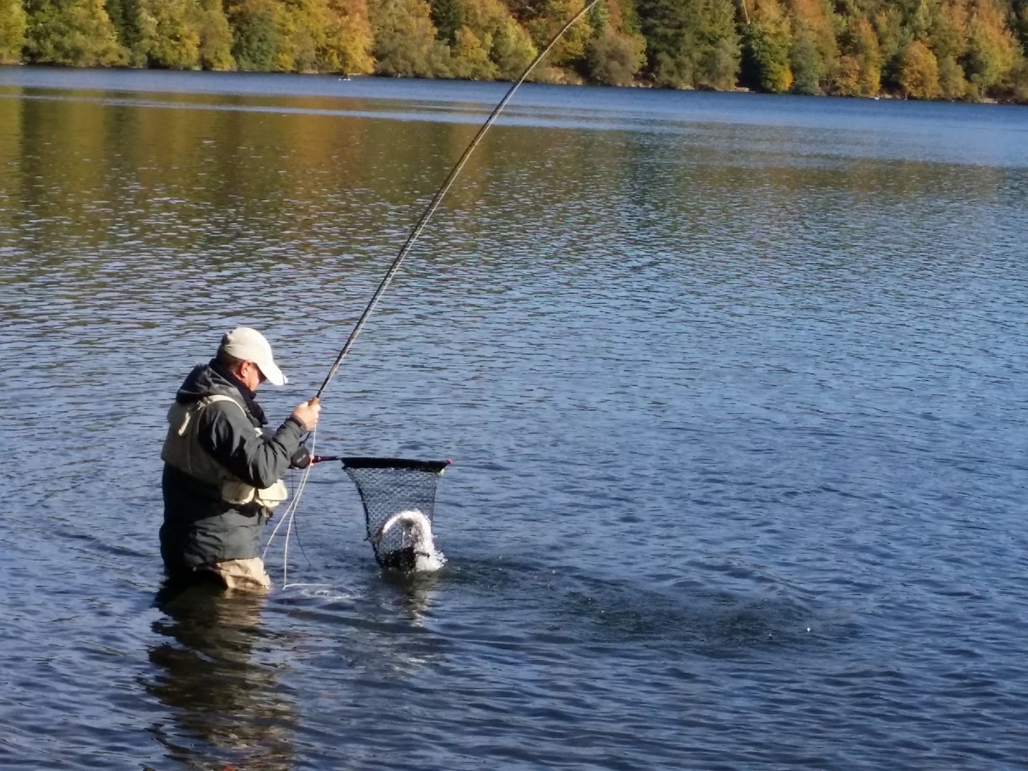 Rencontre annuelle inter-clubs mouche au Lac du Bouchet