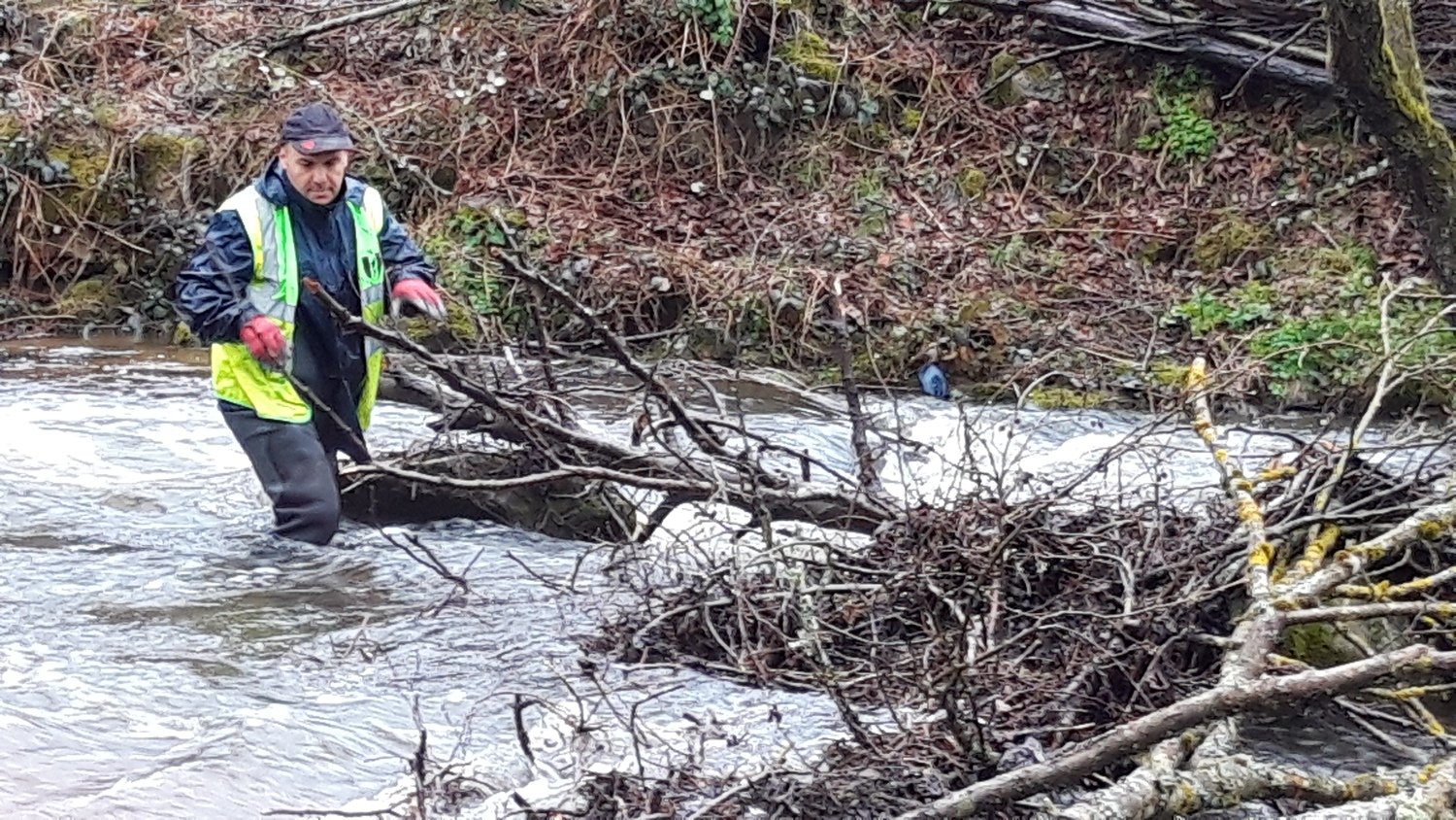 Nettoyage rivière Semène du 27-04-2019
