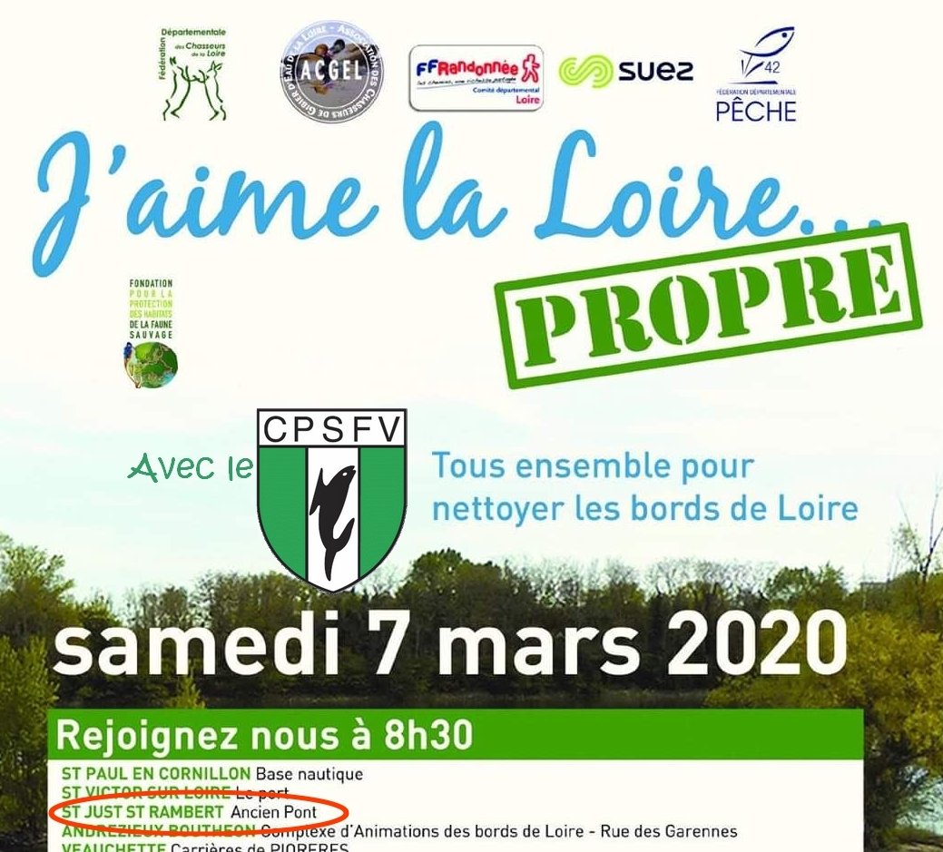 Opération « J’aime la Loire….propre »