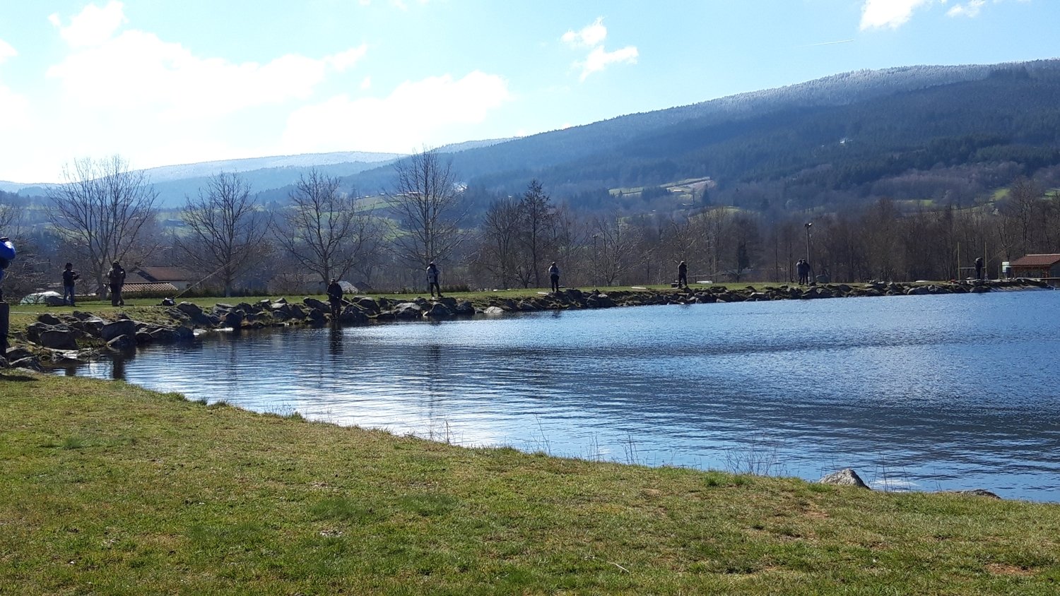 Journée pêche au plan d’eau de Noirétable.