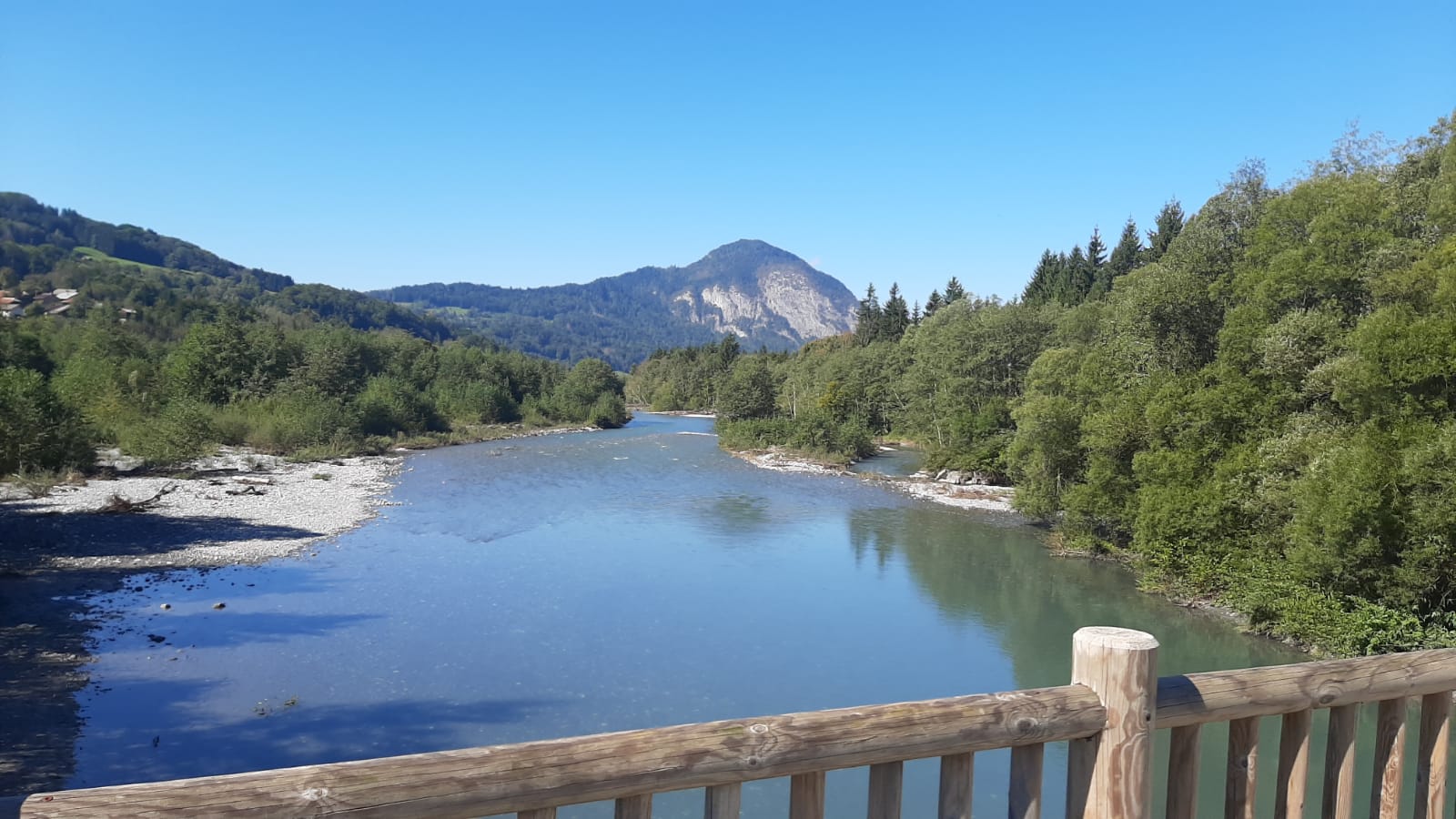 Sortie de pêche sur le Giffre à Sixt Fer à Cheval (74)