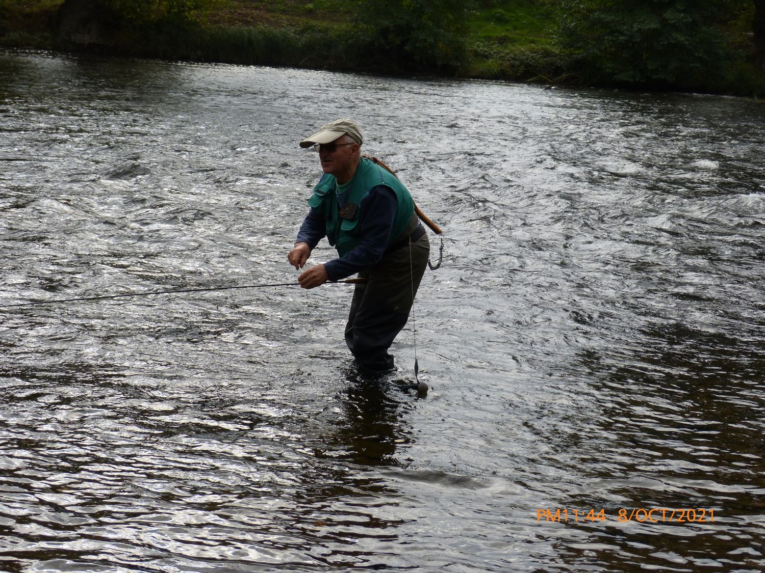 Sortie de pêche des ombres à Langeac (43)