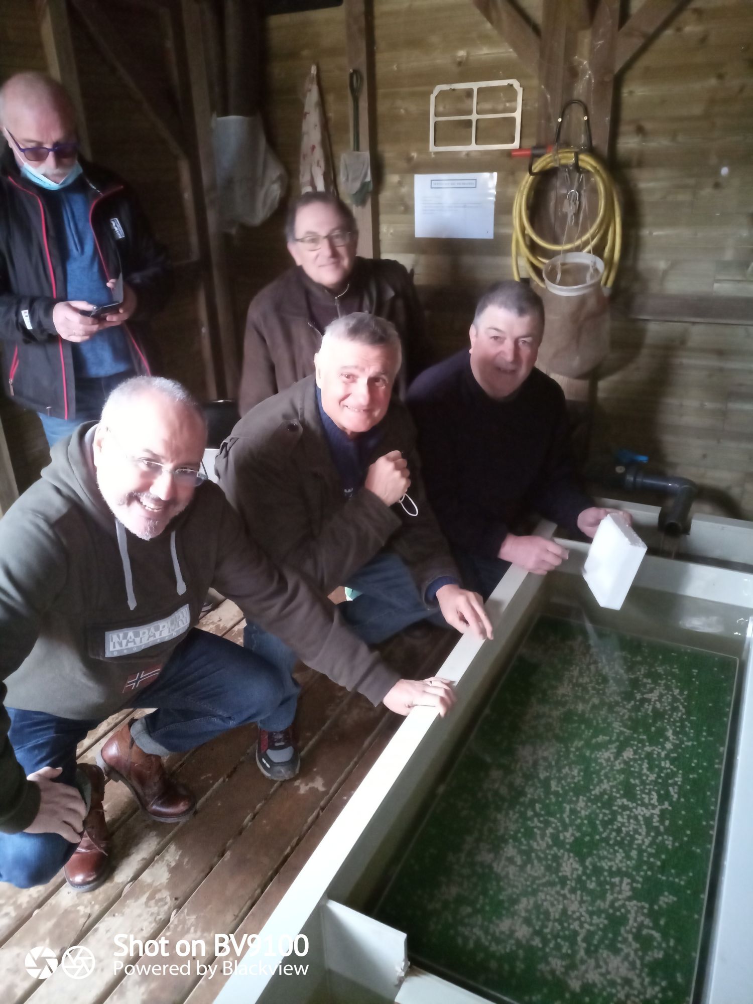 Incubateur à œufs de saumons du Renaison