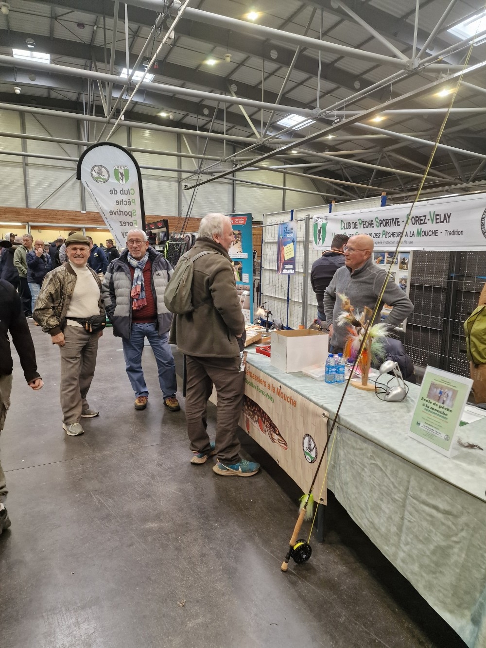 Le CPSFV au premier Forum de la Pêche à Andrézieux